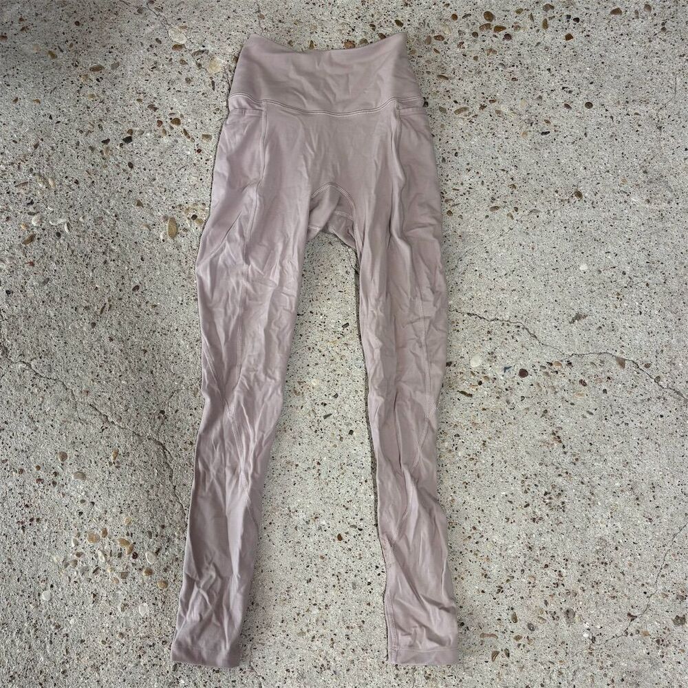 Gymshark Women's XS High-Waisted Leggings Light Mauve Activewear